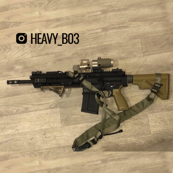 HND HK417 MOD-2 KEYMOD-8